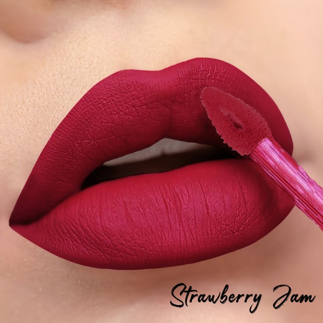 WABI Beauty WABI Matte Revolution Liquid Lipstick - Strawberry Jam